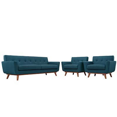 Metaple Armchairs And Sofa Set Of 3 - living-essentials