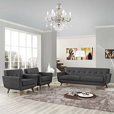 Metaple Armchairs And Sofa Set Of 3 - living-essentials