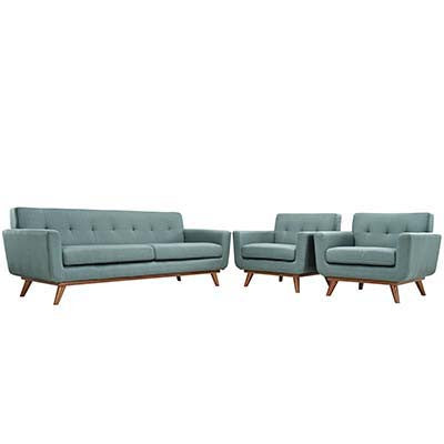 Metaple Armchairs And Sofa Set Of 3 - living-essentials