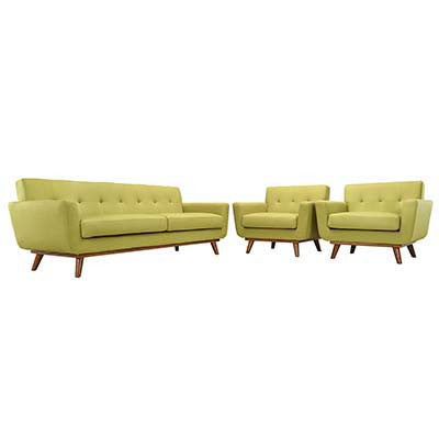Metaple Armchairs And Sofa Set Of 3 - living-essentials