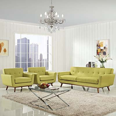 Metaple Armchairs And Sofa Set Of 3 - living-essentials
