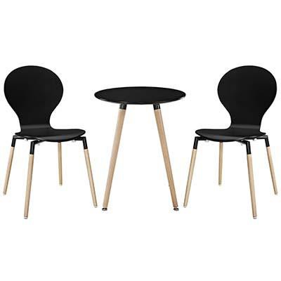 Aisle Dining Chairs And Table Set Of 3 - living-essentials