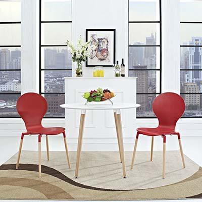 Aisle Dining Chairs And Table Set Of 3 - living-essentials
