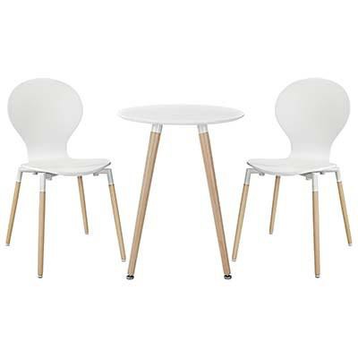 Aisle Dining Chairs And Table Set Of 3 - living-essentials
