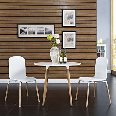 Bundle Wood Dining Chairs And Table Set Of 3 - living-essentials