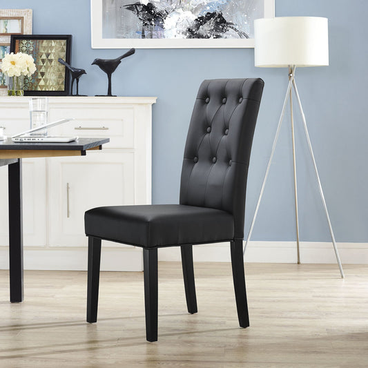Confab Vinyl Dining Chair - living-essentials