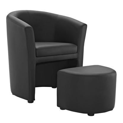 Diverge Chair & Ottoman - living-essentials