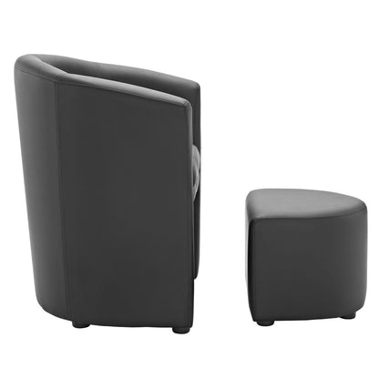 Diverge Chair & Ottoman - living-essentials