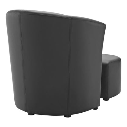Diverge Chair & Ottoman - living-essentials