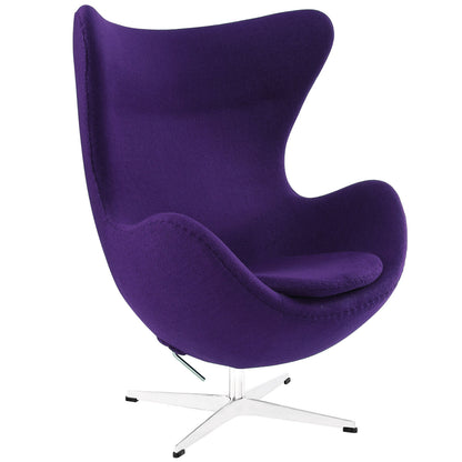 Egg Style Wool Chair - living-essentials