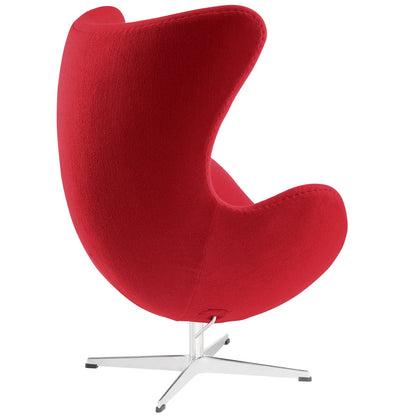 Egg Style Wool Chair - living-essentials