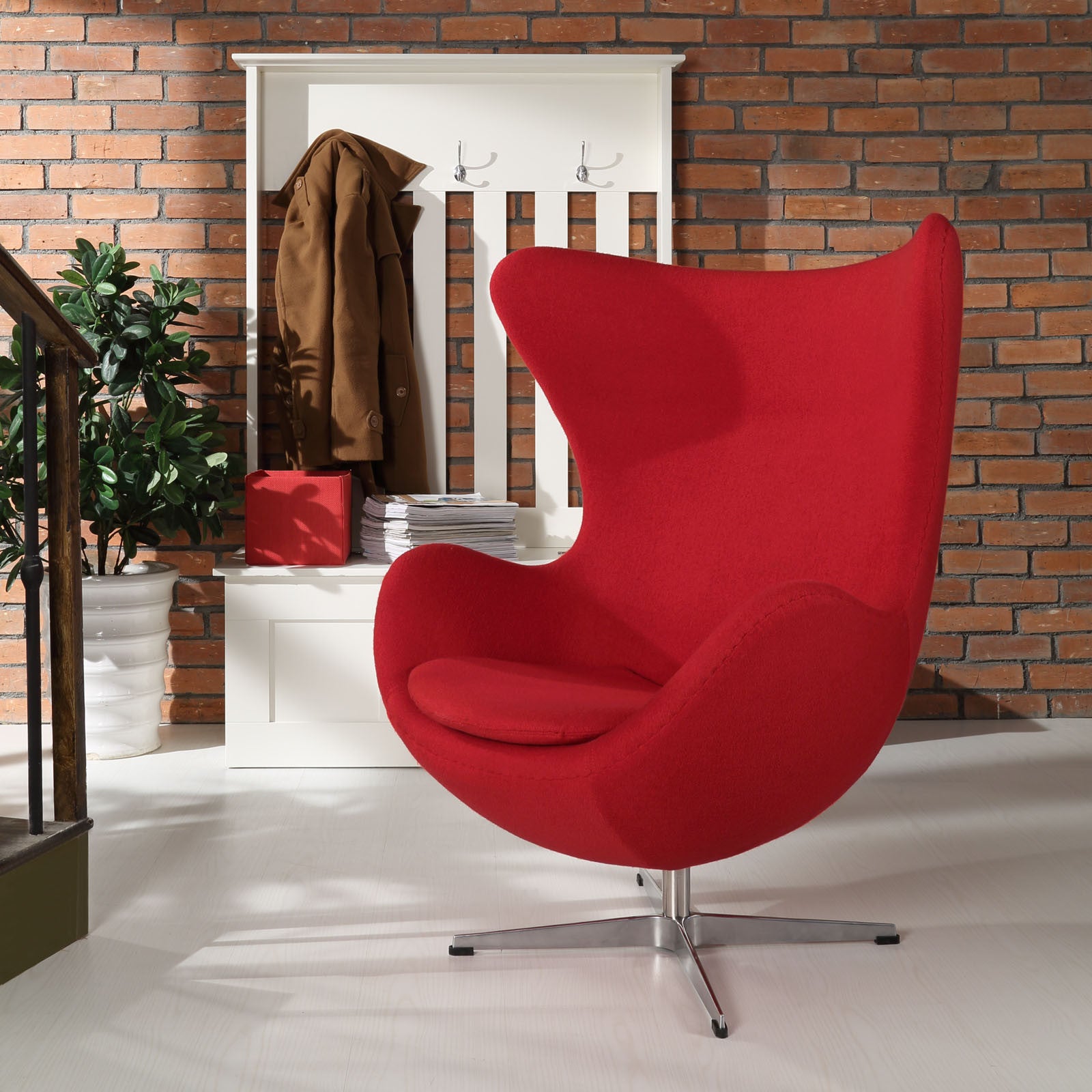 Egg Style Wool Chair - living-essentials