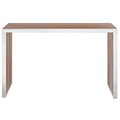Field Wood Inlay Console Table - living-essentials