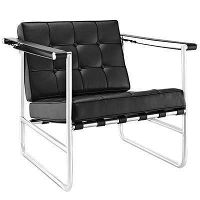 Aplomb Stainless Steel Lounge Chair - living-essentials