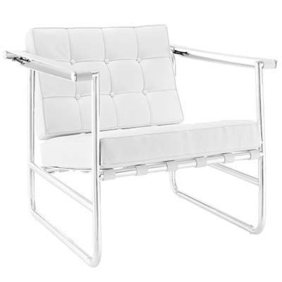 Aplomb Stainless Steel Lounge Chair - living-essentials