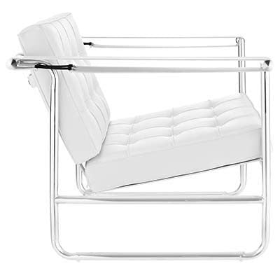 Aplomb Stainless Steel Lounge Chair - living-essentials