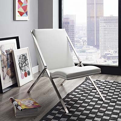 Swing Vinyl Lounge Chair - living-essentials