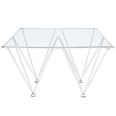 Monument Stainless Steel Coffee Table - living-essentials