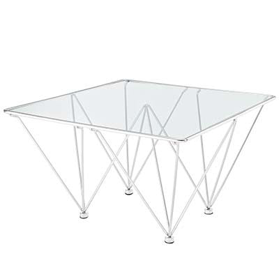 Monument Stainless Steel Coffee Table - living-essentials