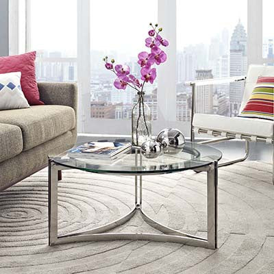 Impression Stainless Steel Coffee Table - living-essentials