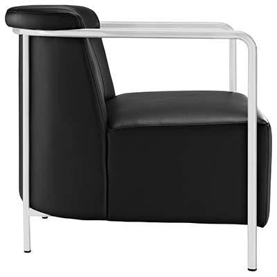 Abatement Vinyl Lounge Chair - living-essentials
