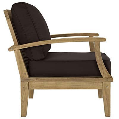 Berth 4 Piece Outdoor Patio Teak Sofa Set - living-essentials
