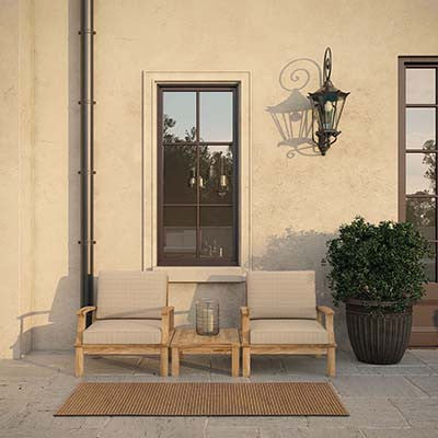 Berth 3 Piece Outdoor Patio Teak Sofa Set - living-essentials