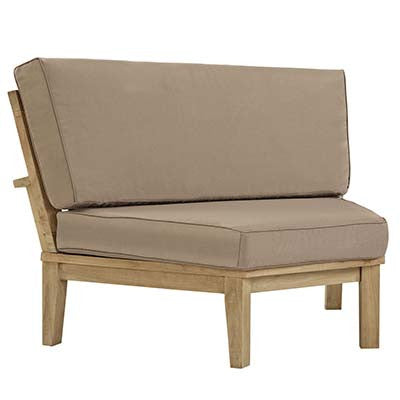 Marina 7 Piece Outdoor Patio Teak Sofa Set - living-essentials