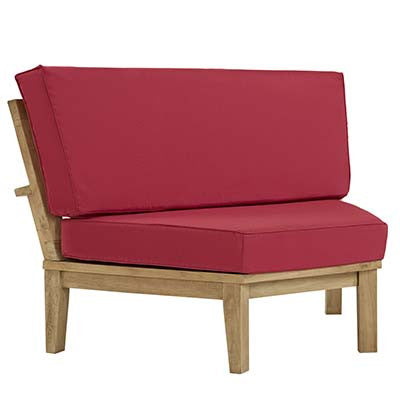 Marina 7 Piece Outdoor Patio Teak Sofa Set - living-essentials