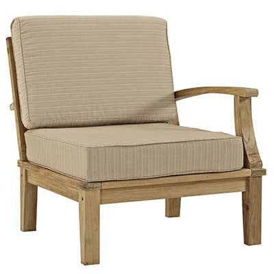 Marina 7 Piece Outdoor Patio Teak Sofa Set - living-essentials
