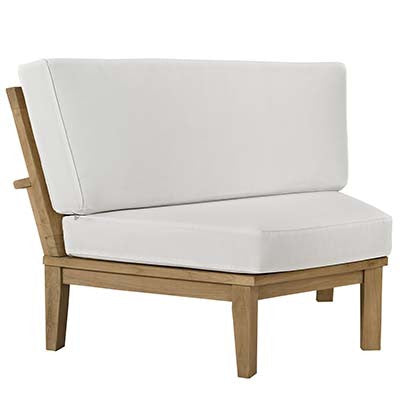 Marina 8 Piece Outdoor Patio Teak Sofa Set - living-essentials