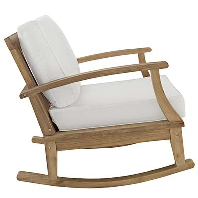 Berth 4 Piece Outdoor Patio Teak Sofa Set No 2 - living-essentials