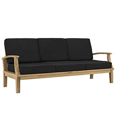 Berth 9 Piece Outdoor Patio Teak Sofa Set - living-essentials