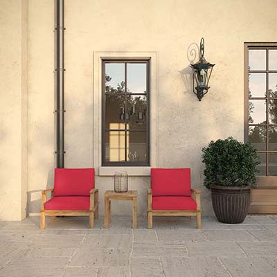 Berth 3 Piece Outdoor Patio Teak Sofa Set No 3 - living-essentials