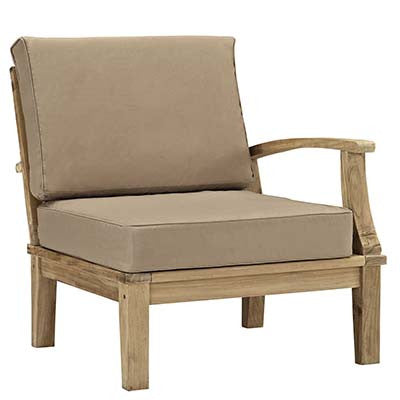 Berth 6 Piece Outdoor Patio Teak Sofa Set No 2 - living-essentials