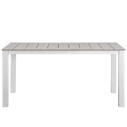 Morocco 63" Outdoor Patio Dining Table - living-essentials