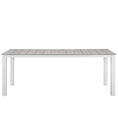 Morocco 80" Outdoor Patio Dining Table - living-essentials