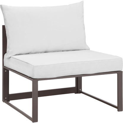 Alfresco Outdoor Patio Armless Chair - living-essentials