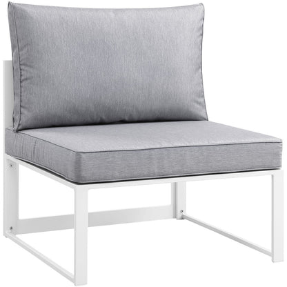 Alfresco Outdoor Patio Armless Chair - living-essentials