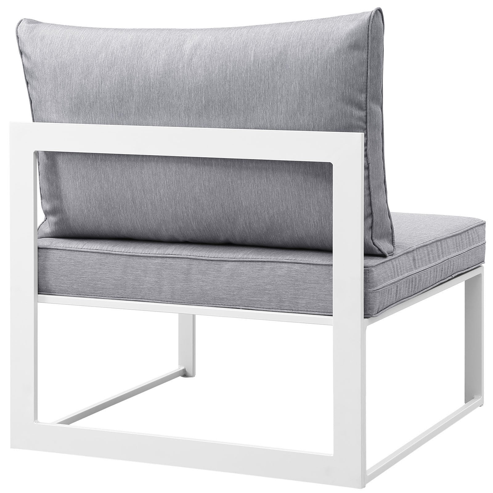 Alfresco Outdoor Patio Armless Chair - living-essentials