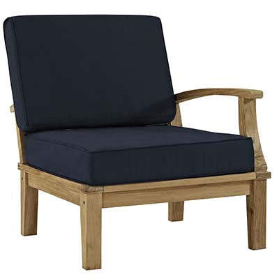 Berth 8 Piece Outdoor Patio Teak Sofa Set No 4 - living-essentials