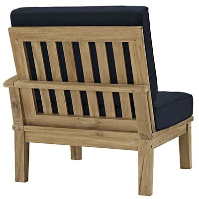 Berth 8 Piece Outdoor Patio Teak Sofa Set No 4 - living-essentials