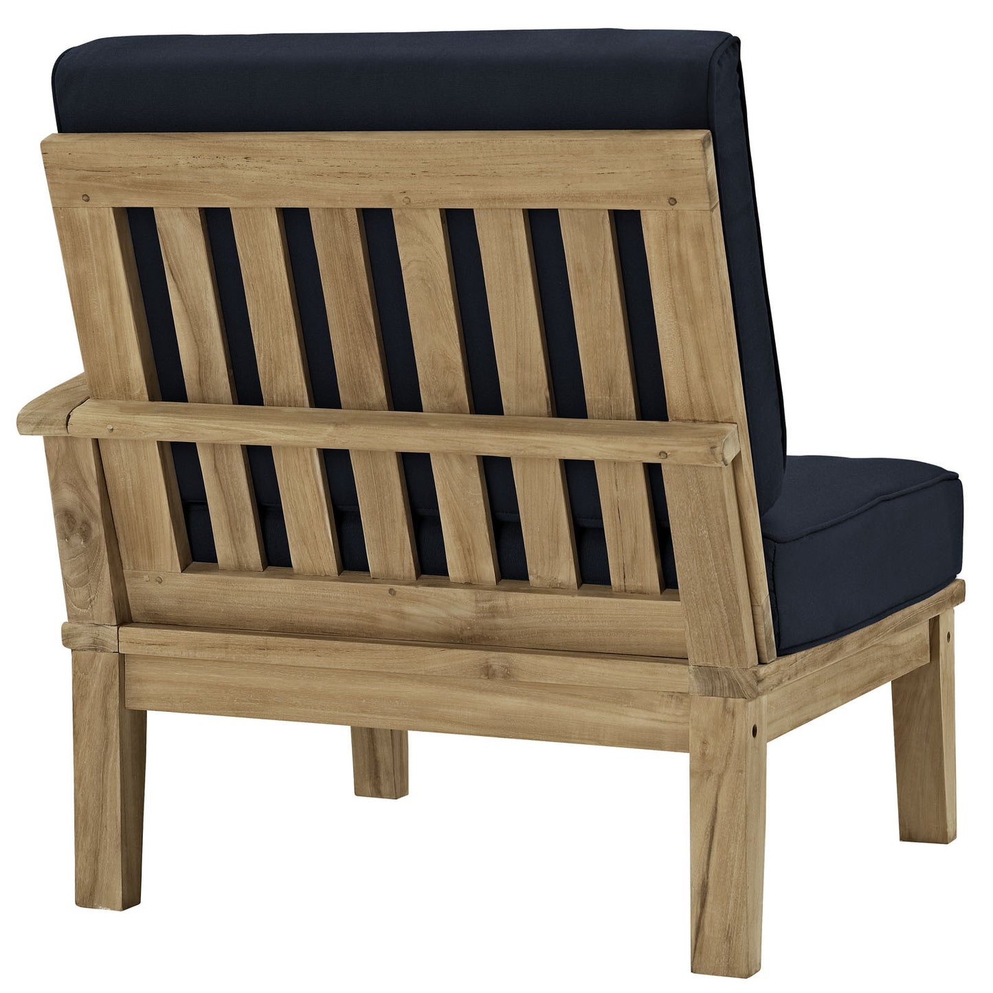 Marine 8 Piece Outdoor Patio Teak Loveseat Set - living-essentials