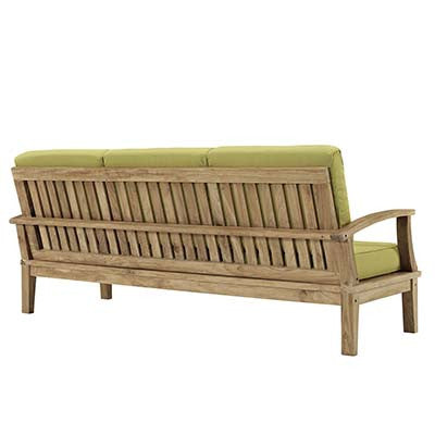 Berth 8 Piece Outdoor Patio Teak Sofa Set - living-essentials