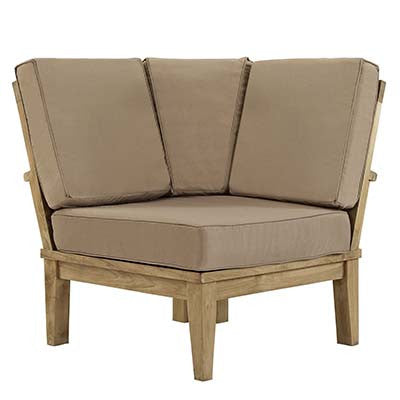 Berth 7 Piece Outdoor Patio Teak Sofa Set No 2 - living-essentials