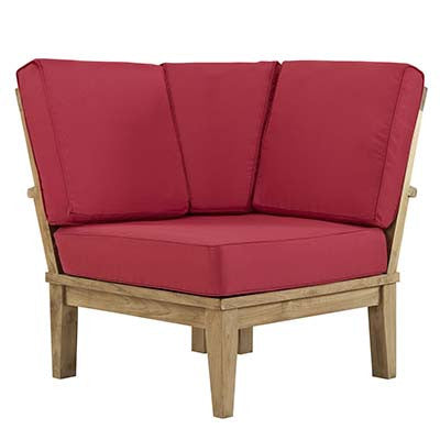Berth 6 Piece Outdoor Patio Teak Sofa Set No 3 - living-essentials
