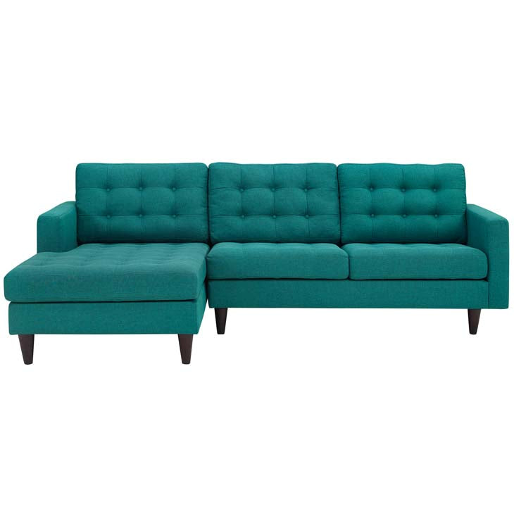 Empire left-arm Fabric Sectional Sofa - living-essentials
