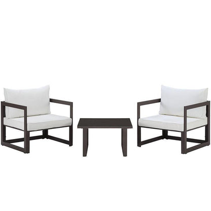 Alfresco 3 Piece Outdoor Patio Chair Set - living-essentials