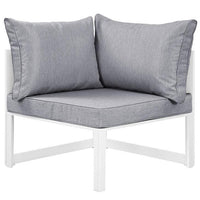 Alfresco 8 Piece Outdoor Patio Sectional Sofa Set - living-essentials