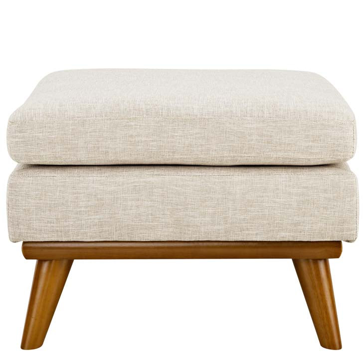 Queen Mary Fabric Ottoman - living-essentials